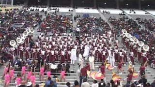 AAMU Marching Band playing”Tear the Club Up”/ LL Cool J IM BAD 2012 at Magic City Classic