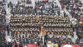 ASU Marching Band playing “What I dont like 2012″ at Magic City Classic