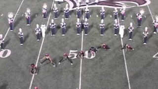 St Aug College Marching Band 2012.