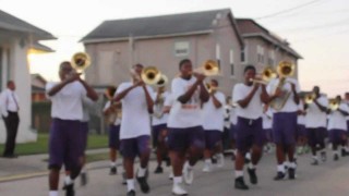 St Augustine Marching 100 : Somebody That I Used To Know  fall 2012
