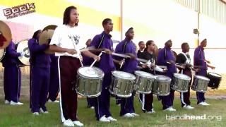 St Martinville & Northwest Drum sections 2011 Lutcher BOTB
