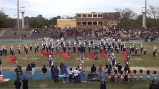 Hampton University Marching Band halftime show 2013 vs Howard University.
