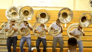 Hillside High School Tuba Section 2014