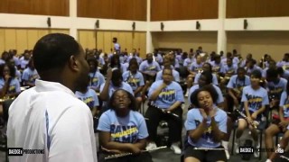 Southern University High School Band Camp 2014 Bandroom Footage