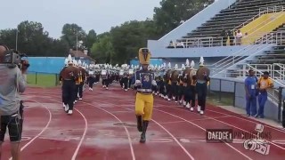 Southern University Human Jukebox Marching In & Out of Mumford 2014