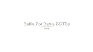 Battle For Bama BOTBs – (2015)